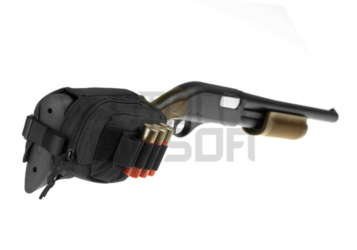 Invader Gear Stock pad, tasku kiväärin tukkiin – musta