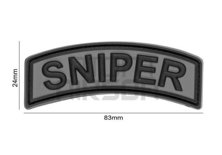 JTG "Sniper Tab" PVC velcromerkki – foliage green