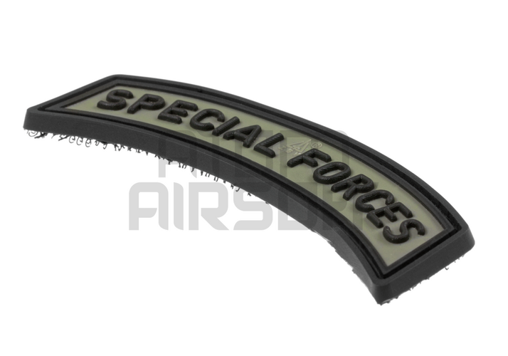 JTG "Special Forces Tab" PVC velcromerkki – foliage green