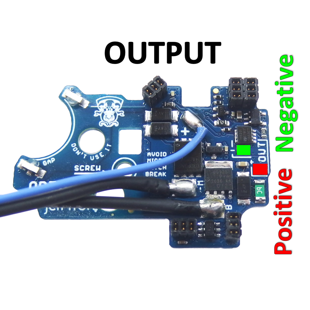 Leviathan V2, optical (rear wiring + CNC trigger)