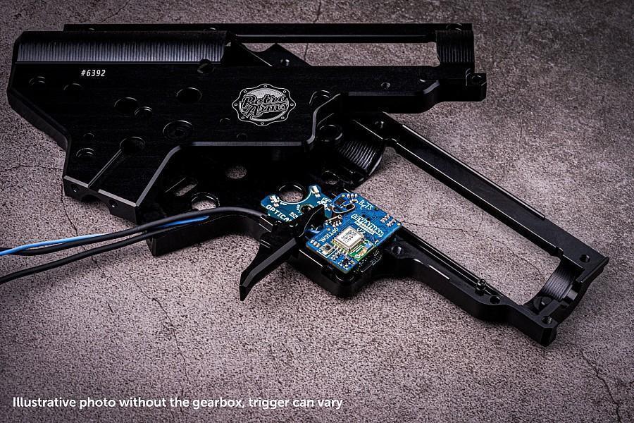 Leviathan V2, optical (rear wiring + CNC trigger)