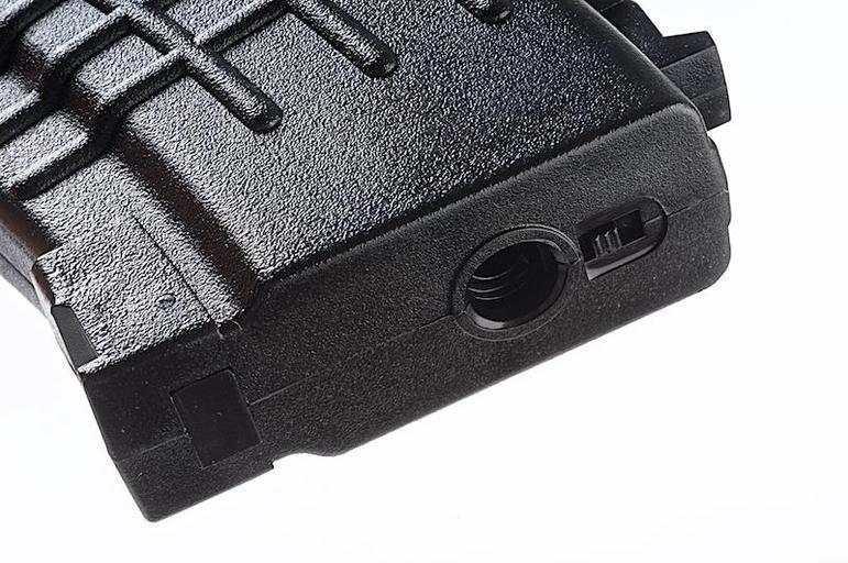 MAG AK mid-cap, vohvelikuvioitu, 100 kuulaa - musta (Kopio)