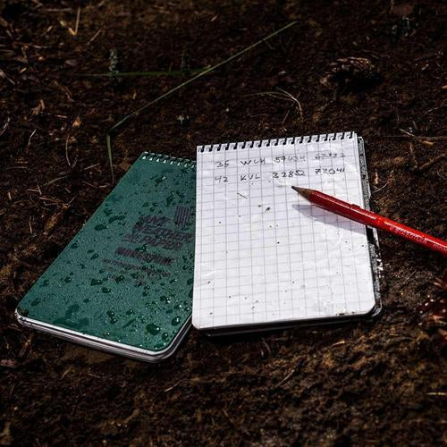 Waterproof field notebook 96x148 mm