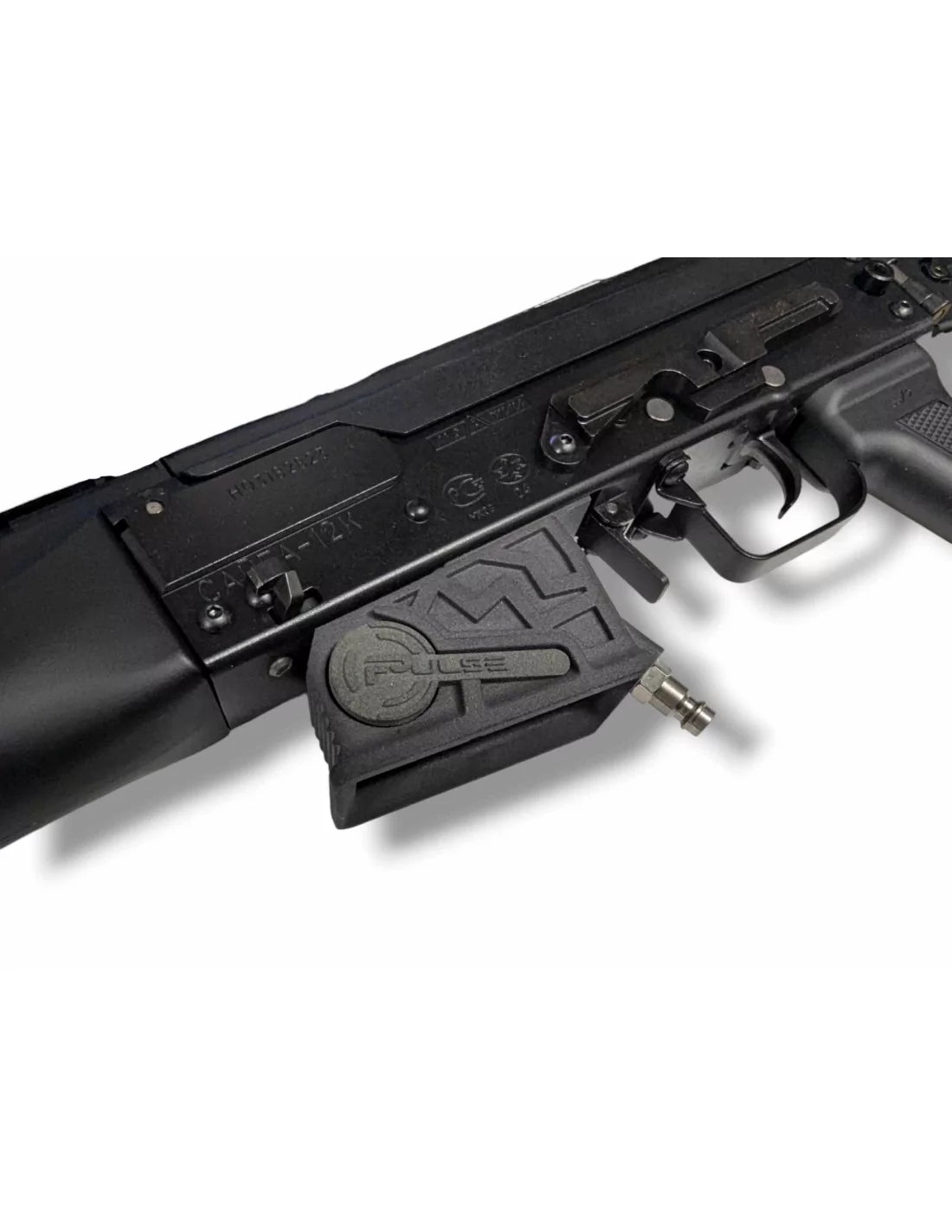 PULSE HPA SAIGA-12 M4 magazine adapter, US connector