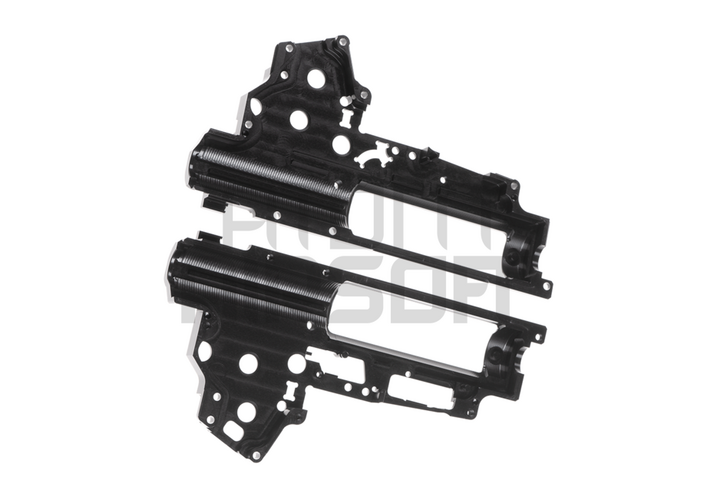 8mm CNC Gearbox with Quick Spring Change, Version 3 - Black