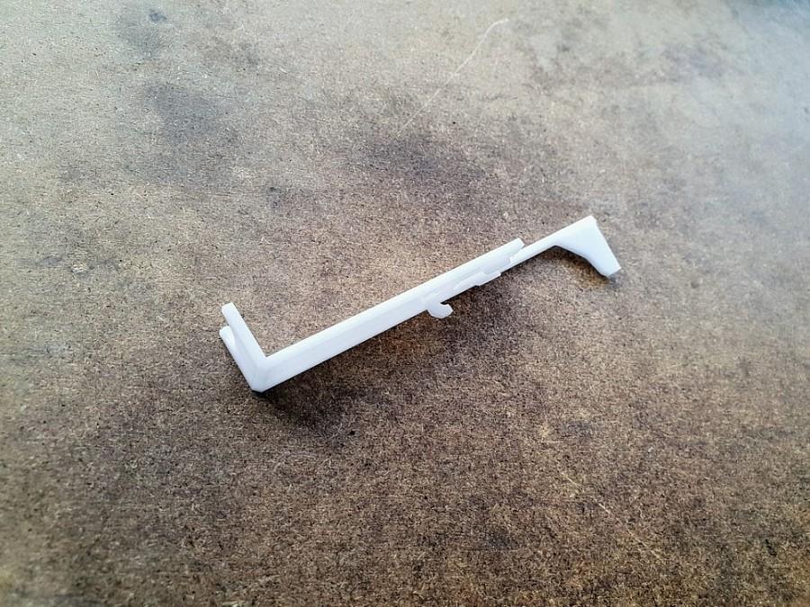 CNC nozzle plate SR25 POM