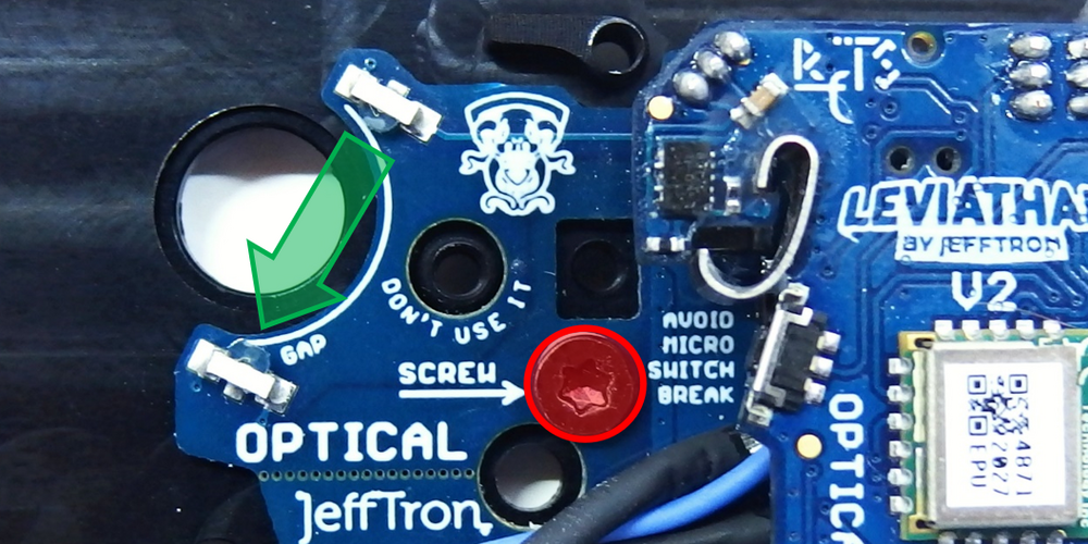 Leviathan V3, optical