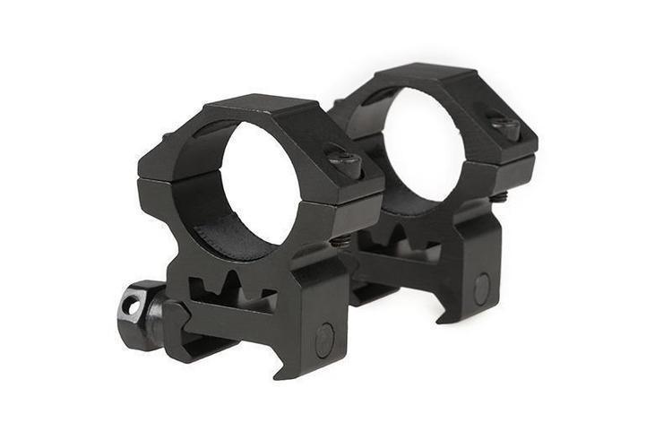 Theta Optics 25mm tähtäinrenkaat RIS kiskoon (matala)