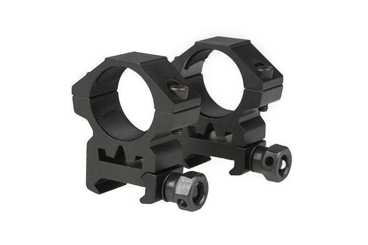Theta Optics 25mm tähtäinrenkaat RIS kiskoon (matala)
