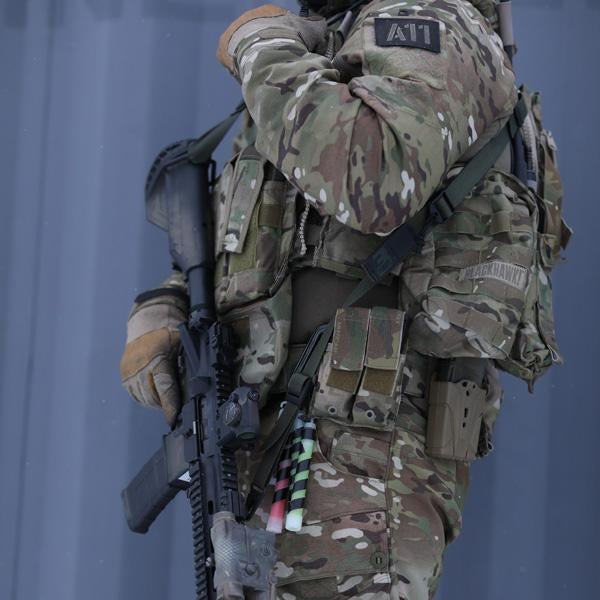 Recon, quick-adjusting 2-point rifle sling