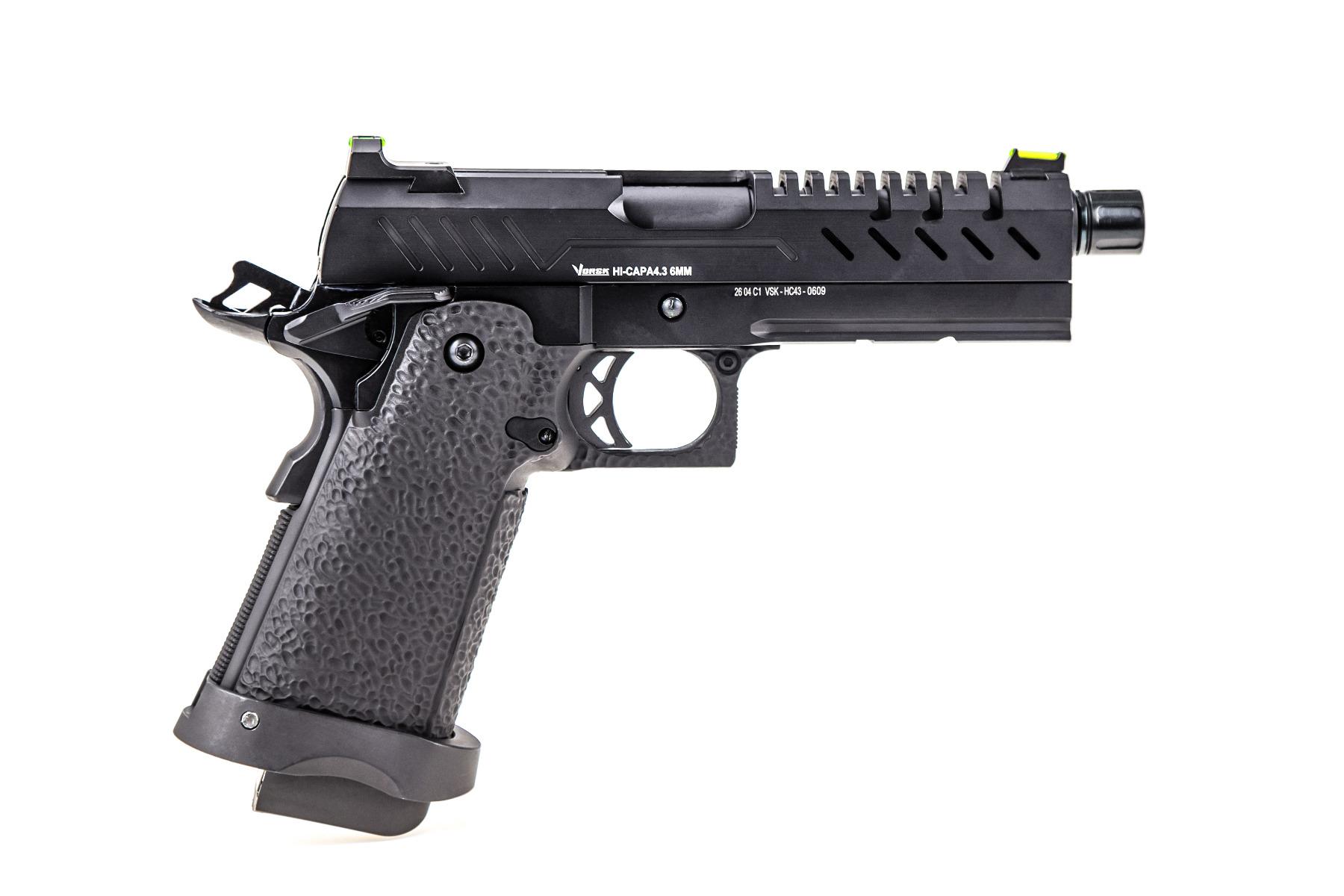 Hi-Capa 4.3 gas pistol - black