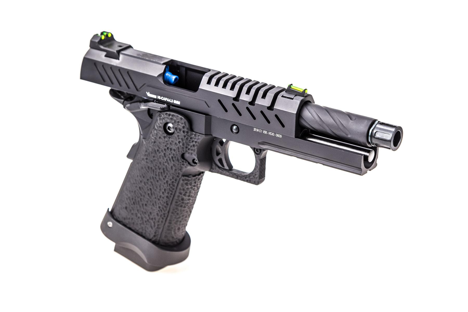 Hi-Capa 4.3 gas pistol - black