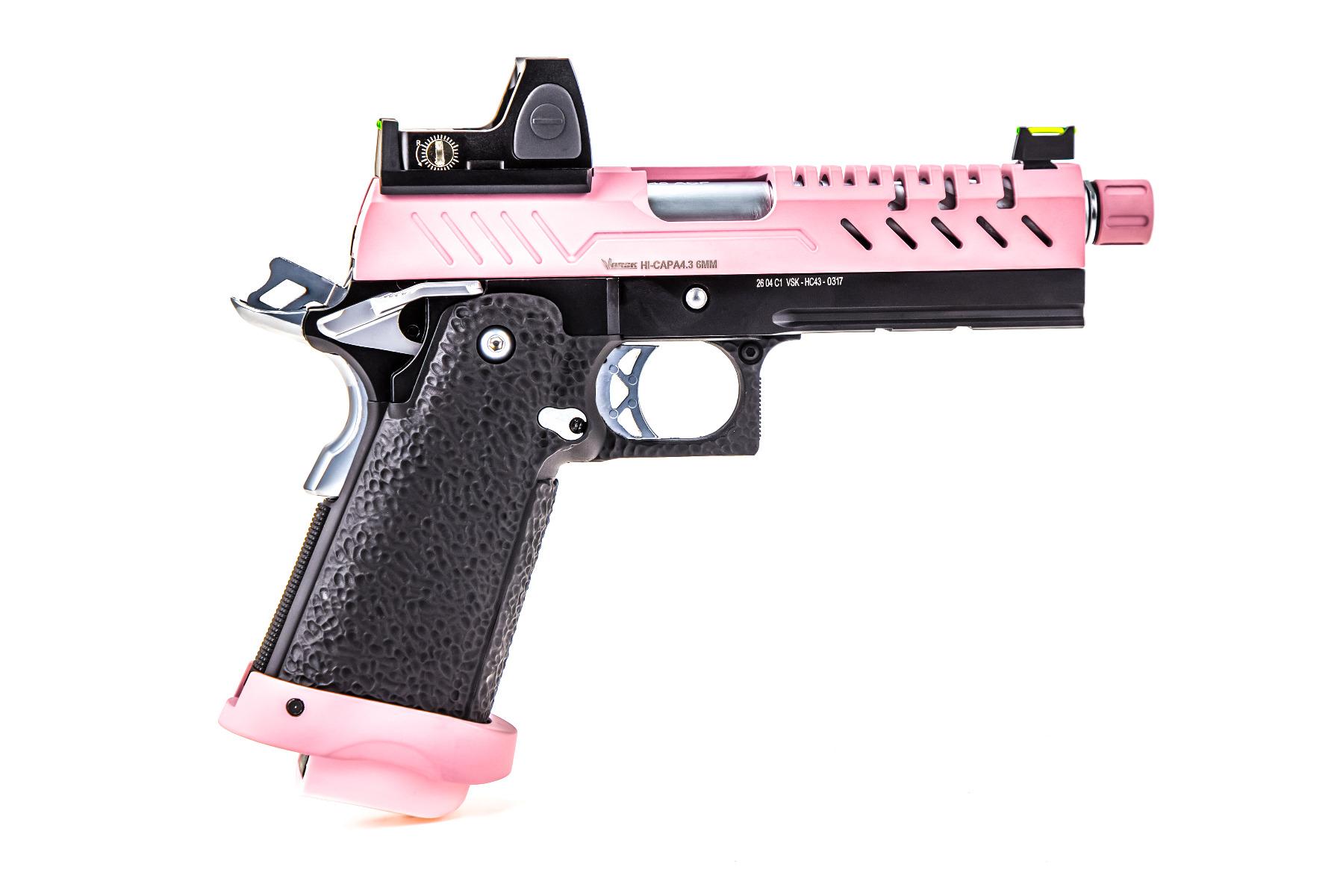 Hi-Capa 4.3 + BDS kaasupistooli - pinkki