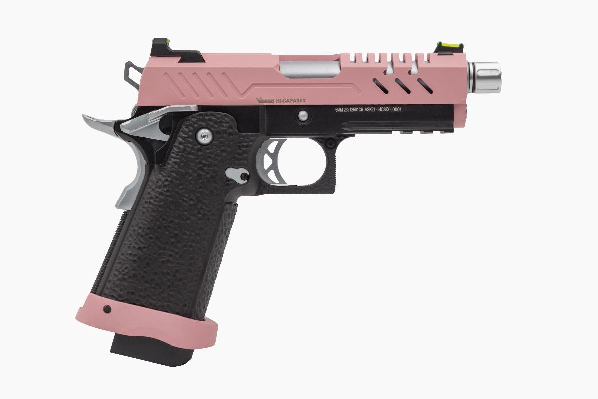 Hi-Capa 3.8 Pro gas pistol - pink