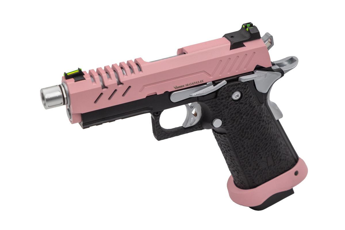 Hi-Capa 3.8 Pro gas pistol - pink