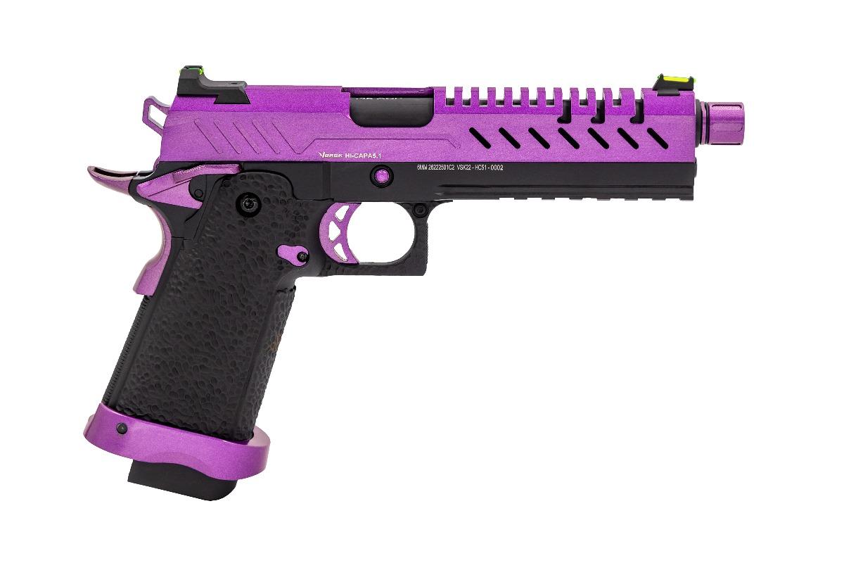 Hi-Capa 5.1 Gas Pistol - Purple