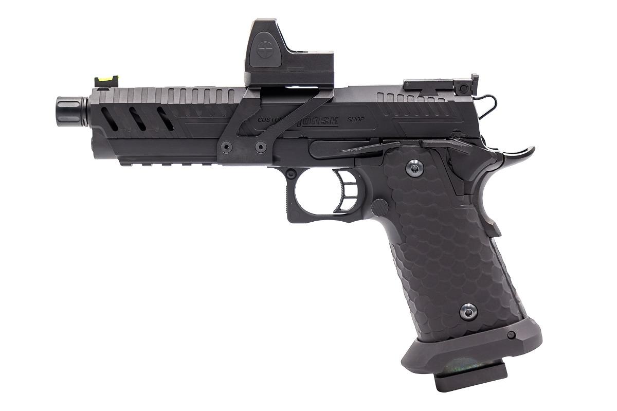Vengeance CS Hi-Capa + RDS Gas Pistol - Black