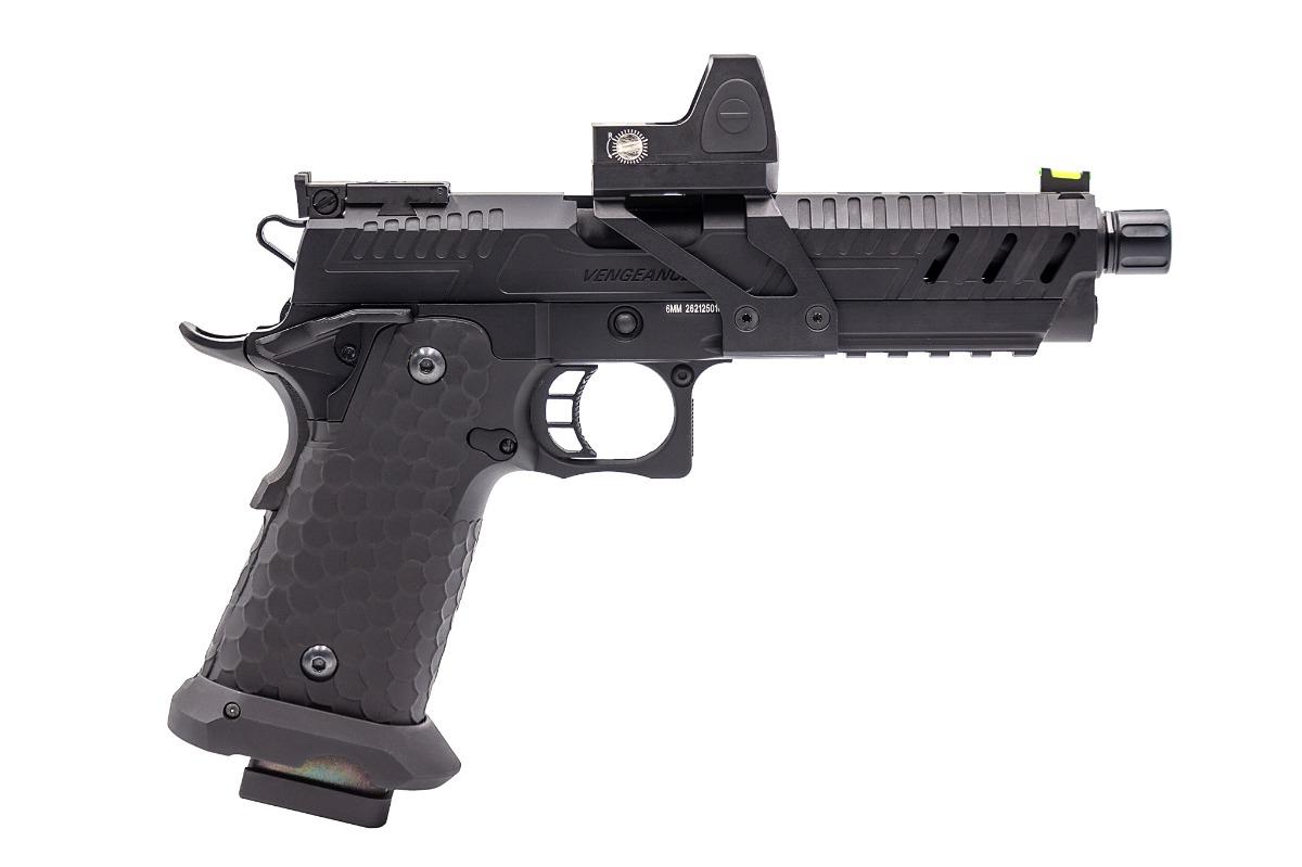 Vengeance CS Hi-Capa + RDS Gas Pistol - Black
