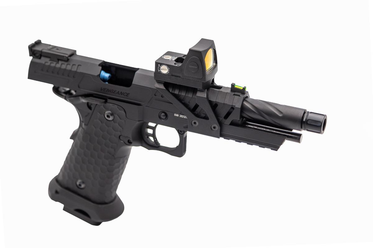 Vengeance CS Hi-Capa + RDS Gas Pistol - Black