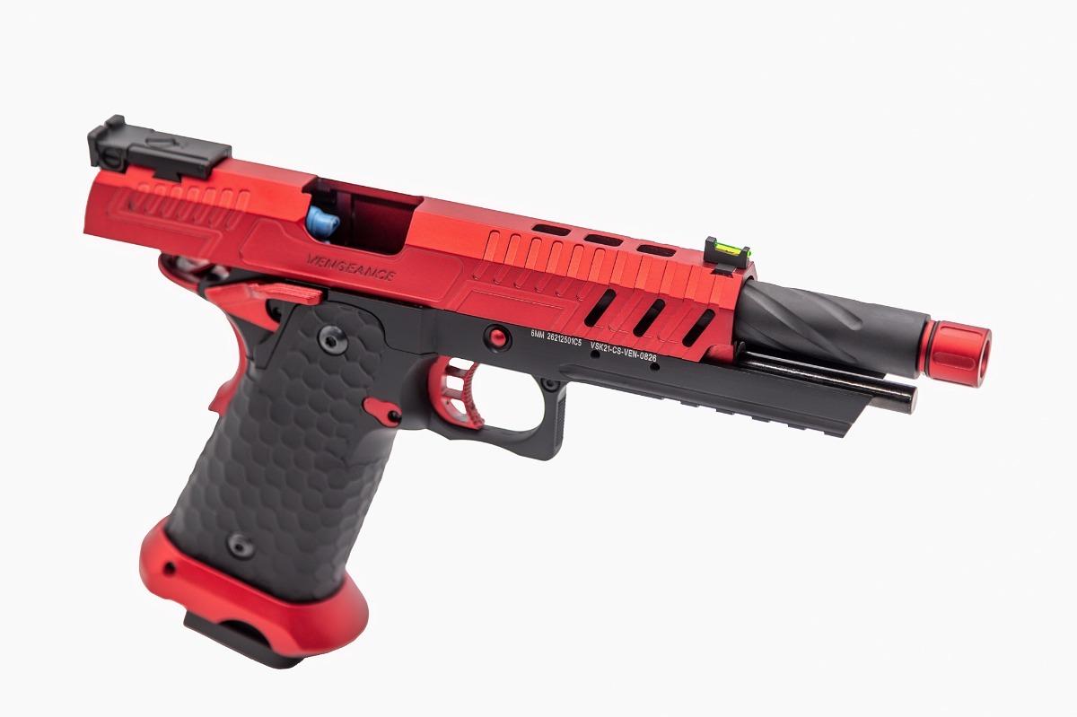 Vengeance CS Hi-Capa gas pistol - red