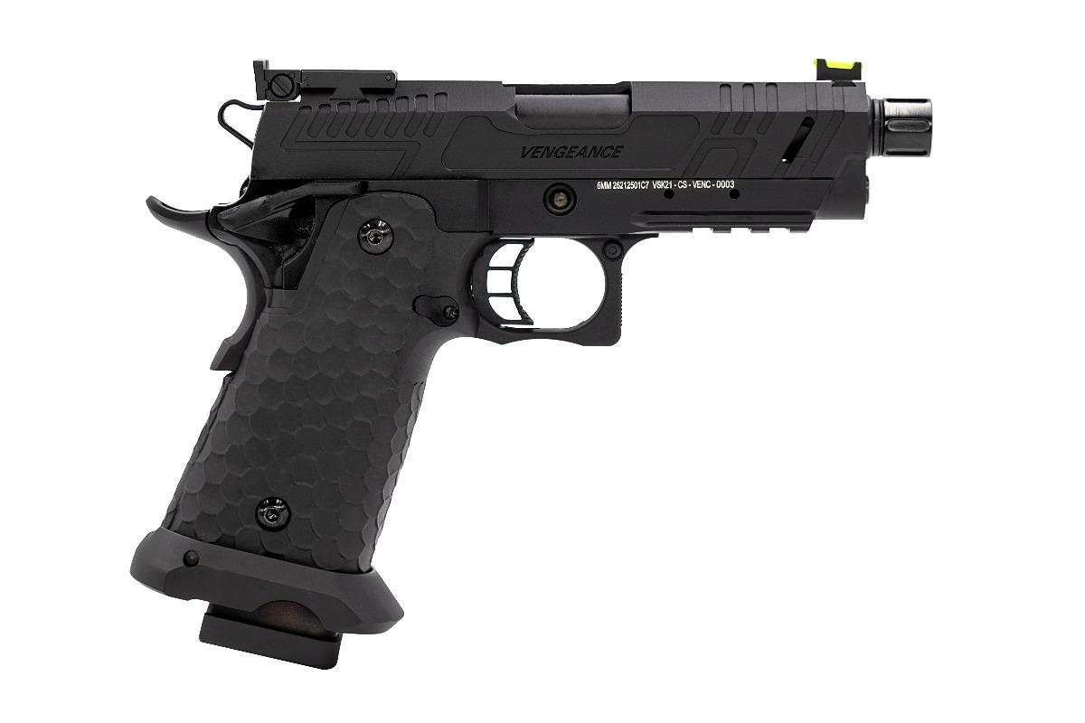 Vengeance CS Hi-Capa Compact Gas Pistol - Black